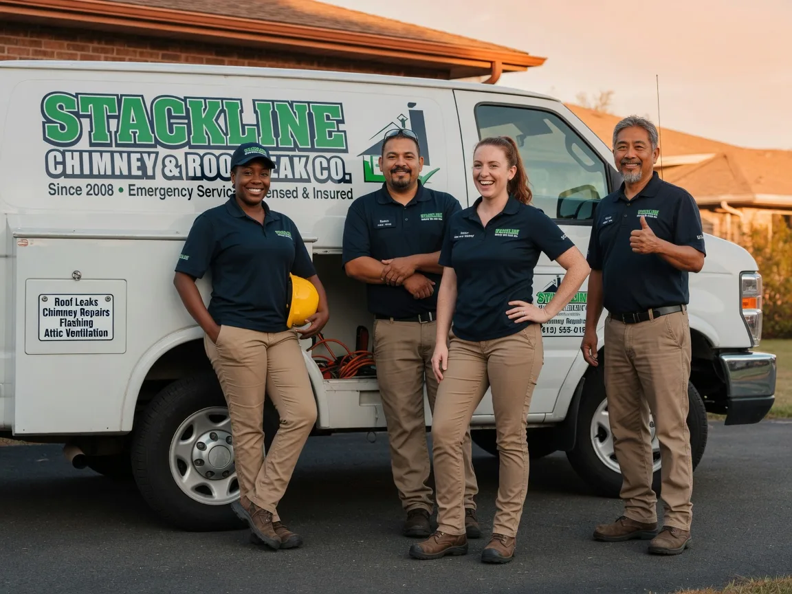 Chimney flashing repair company in Morristown, OH